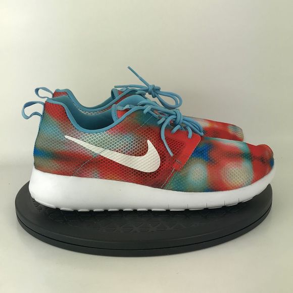 Nike Roshe Run 'Rainbow Sherbet' Running Shoes 705486-400 Women's Size 8.5 (7Y) - Picture 4 of 12
